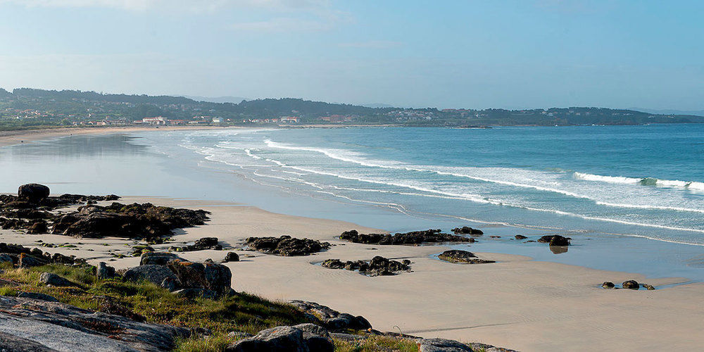 Pousada A Lanzada Playa de la Lanzada Esterno foto